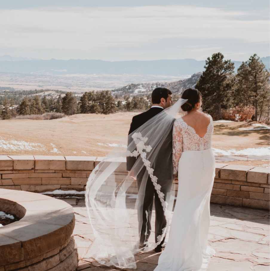 Couple Photos for Winter Wedding in Colorado