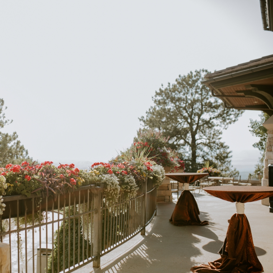 Outdoor Terrace at the Sanctuary Denver CO